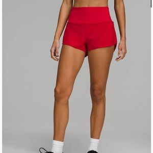 NWOT Lululemon Speed Up High Rise Short 2.5”